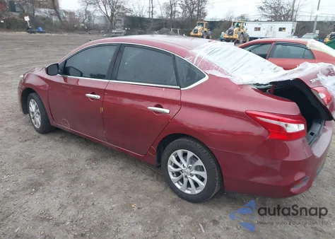 2017 Nissan Sentra S/Sl/Sr/Sv z USA, uszkodzony, nr VIN 3N1AB7AP8HL668861